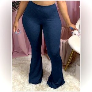 BASICS Mid Waist Flared Pants